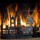 Illustration for article titled Burning Cities Firescreens Make Horrible Tragedies Downright Cozy